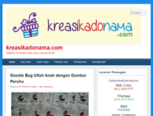 Tablet Screenshot of kreasikadonama.com